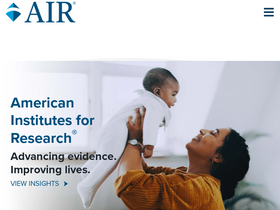 'air.org' screenshot