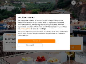 'roughguides.com' screenshot