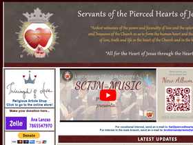 'piercedhearts.org' screenshot