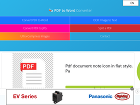 'pdfwordconvert.com' screenshot