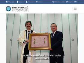 'matbaa.uludag.edu.tr' screenshot