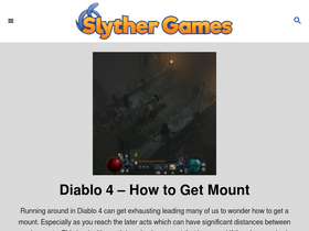 'slythergames.com' screenshot