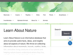 'learnaboutnature.com' screenshot