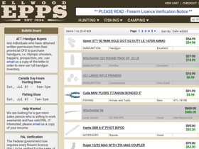 'ellwoodepps.com' screenshot