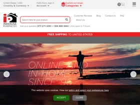 'inhousepharmacy.vu' screenshot