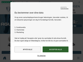 'cykelgear.dk' screenshot