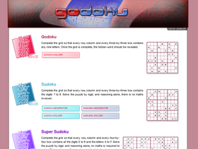 'godoku.com' screenshot