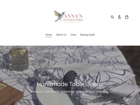 ahummingbird.com homepage screenshot