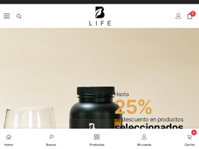 'blife.mx' screenshot