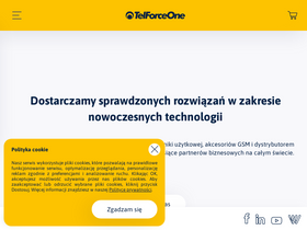 'telforceone.pl' screenshot