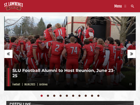 'saintsathletics.com' screenshot