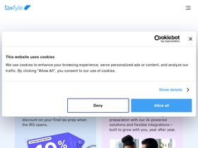 'taxfyle.com' screenshot