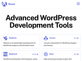 'roots.io' screenshot