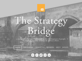 'thestrategybridge.org' screenshot
