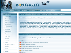 'kinox.sx' screenshot