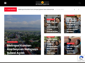 'metropolkurslari.com' screenshot