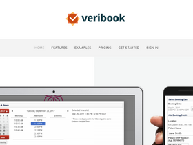 'veribook.com' screenshot
