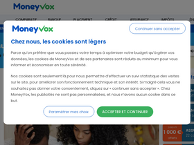 'moneyvox.fr' screenshot