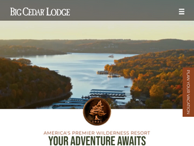 'bigcedar.com' screenshot