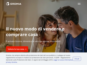 'gromia.com' screenshot