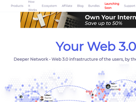 'deeper.network' screenshot