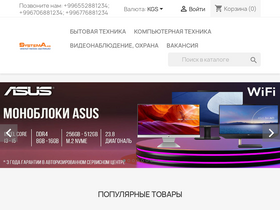 'systema.kg' screenshot