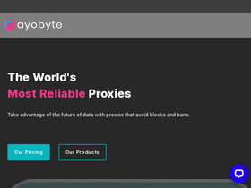 'rayobyte.com' screenshot