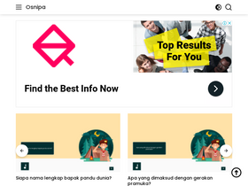 'osnipa.com' screenshot