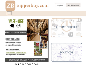 'zipperbuy.com' screenshot