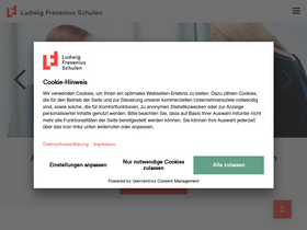 'ludwig-fresenius.de' screenshot
