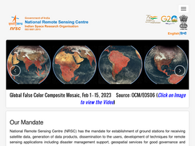'bhuvan-app3.nrsc.gov.in' screenshot