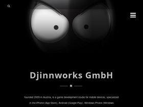 'djinnworks.at' screenshot