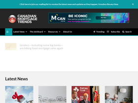 'canadianmortgagetrends.com' screenshot