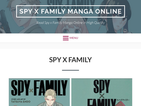 'spy-x-family-manga.com' screenshot