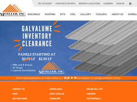 'muellerinc.com' screenshot