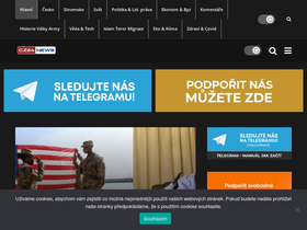 'cz24.news' screenshot