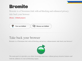 'bromite.org' screenshot