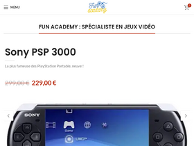 'fun-academy.fr' screenshot