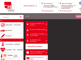 'ch-annecygenevois.fr' screenshot