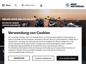 'bmw-motorrad.de' screenshot