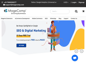 'magecomp.com' screenshot