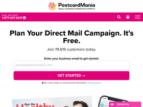 'postcardmania.com' screenshot
