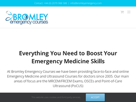 'bromleyemergency.com' screenshot