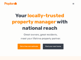 'poplarhomes.com' screenshot