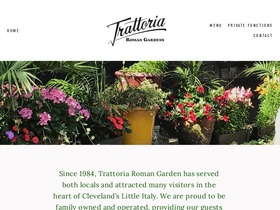 trattoriaromangarden.com