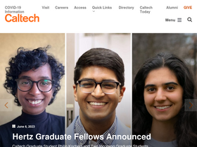 'dandc.caltech.edu' screenshot