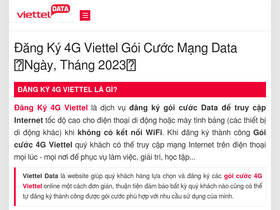 'vietteldata.vn' screenshot