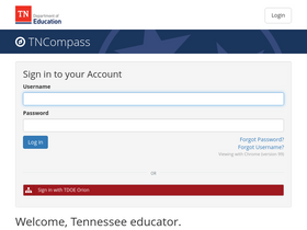 'tncompass.org' screenshot
