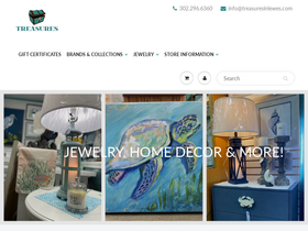 treasuresinlewes.com homepage screenshot