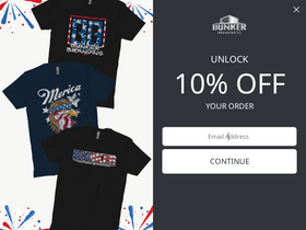 Bunker Branding Co. homepage screenshot